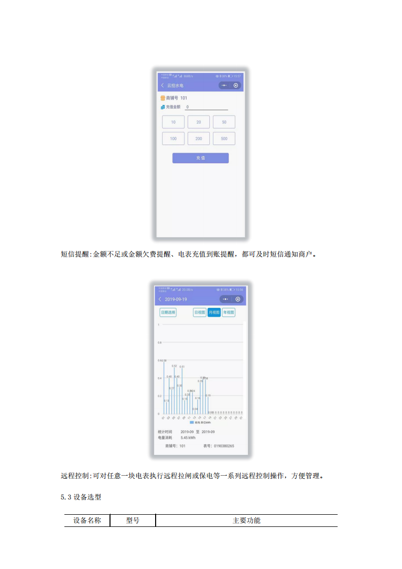 安科瑞远程预付费抄表系统介绍图片